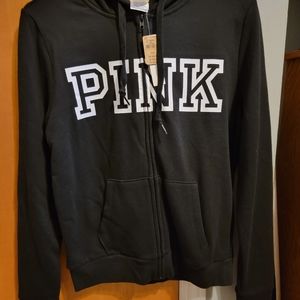 NWT VS PINK Black sweater